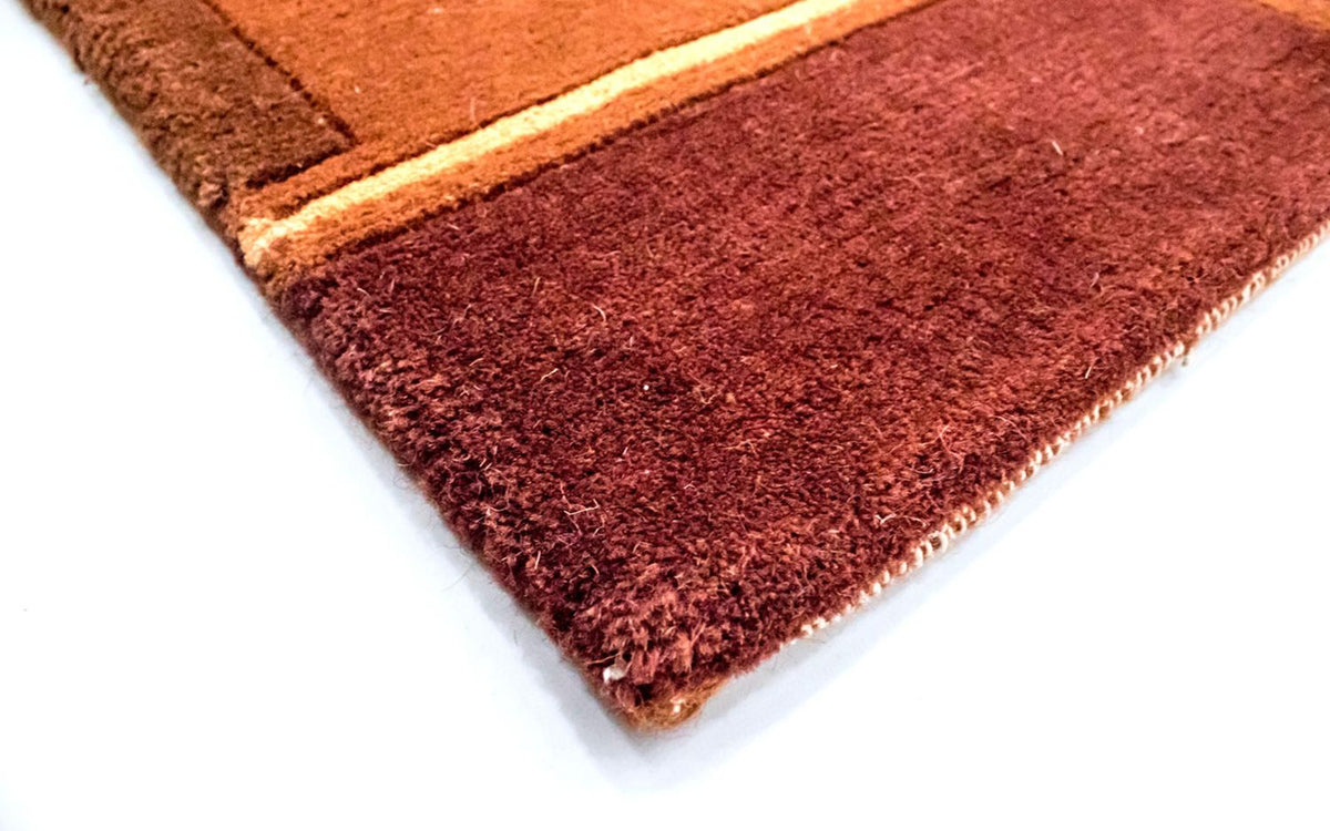 Nepal Rug - 201 x 146 cm - orange