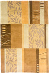 Nepal Rug 129x187cm - Wool Rug - Rectangle / Multicolored / 129 x 187 cm Rectangle