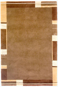 Nepal Rug - 181 x 122 cm - brown