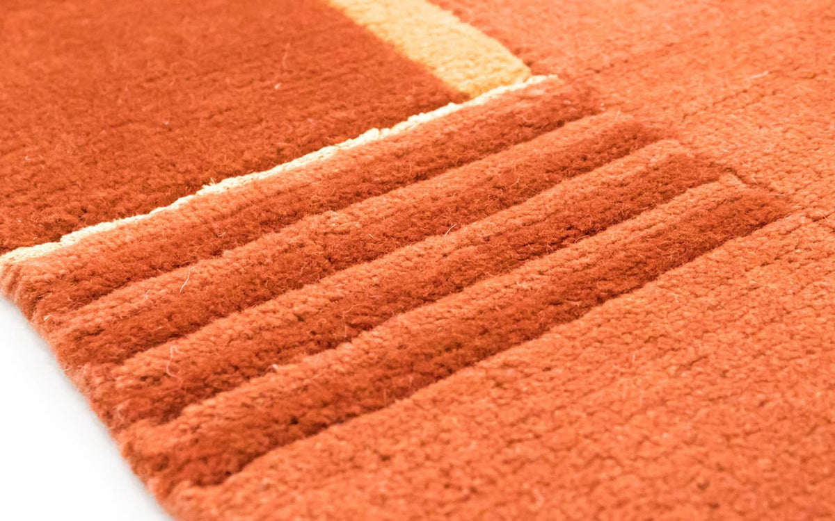 Nepal Rug - 238 x 170 cm - orange