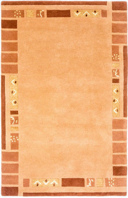 Nepal Rug - 186 x 123 cm - orange