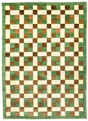 Nepal Rug - 225 x 161 cm - green