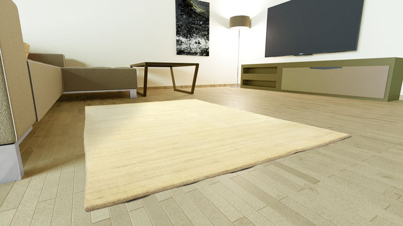 Gabbeh Rug - Indus - 160 x 90 cm - natural white
