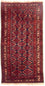 Belutsch Rug - 197 x 100 cm - red