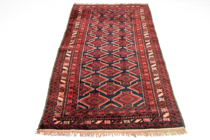 Belutsch Rug - 197 x 100 cm - red
