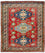 Ziegler Rug - Kazak square  - 197 x 188 cm - red