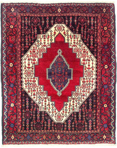 Senneh Rug 126x158cm - Persian Rugs