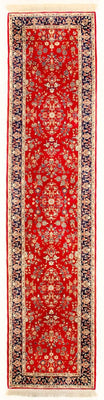 Runner Perser Rug - Tabriz - 336 x 78 cm - red