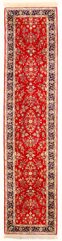 Runner Perser Rug - Tabriz - 336 x 78 cm - red