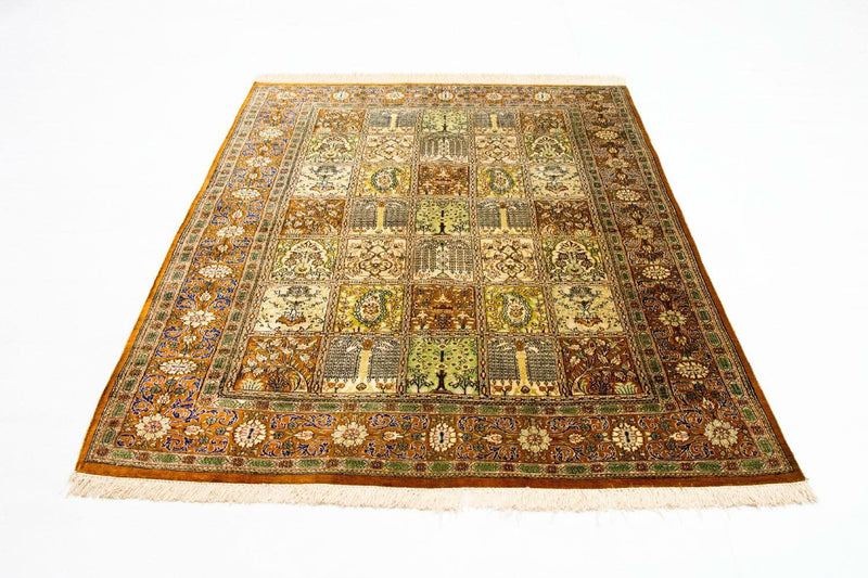 Silk Rug - Ghom Silk - Premium - 152 x 101 cm - multicolored