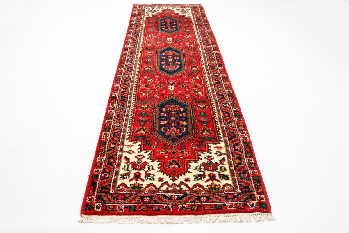 Runner Oriental Rug - 334 x 89 cm - red
