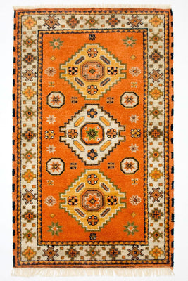 Oriental Rug - 158 x 95 cm - orange