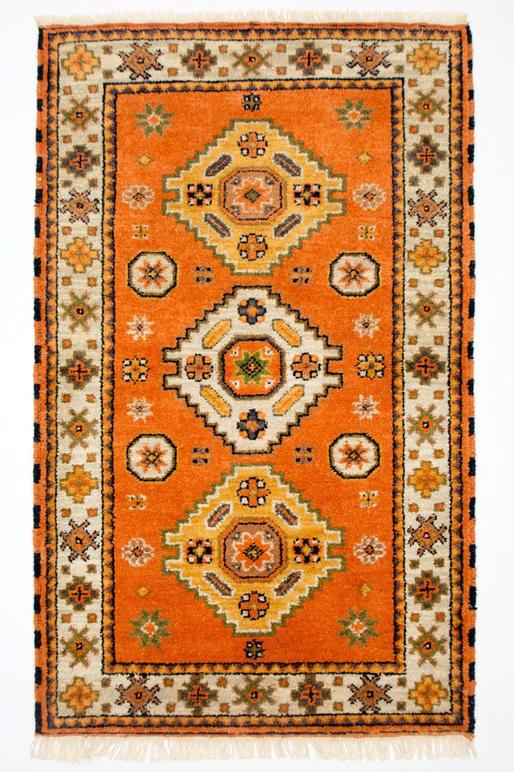 Oriental Rug - 158 x 95 cm - orange
