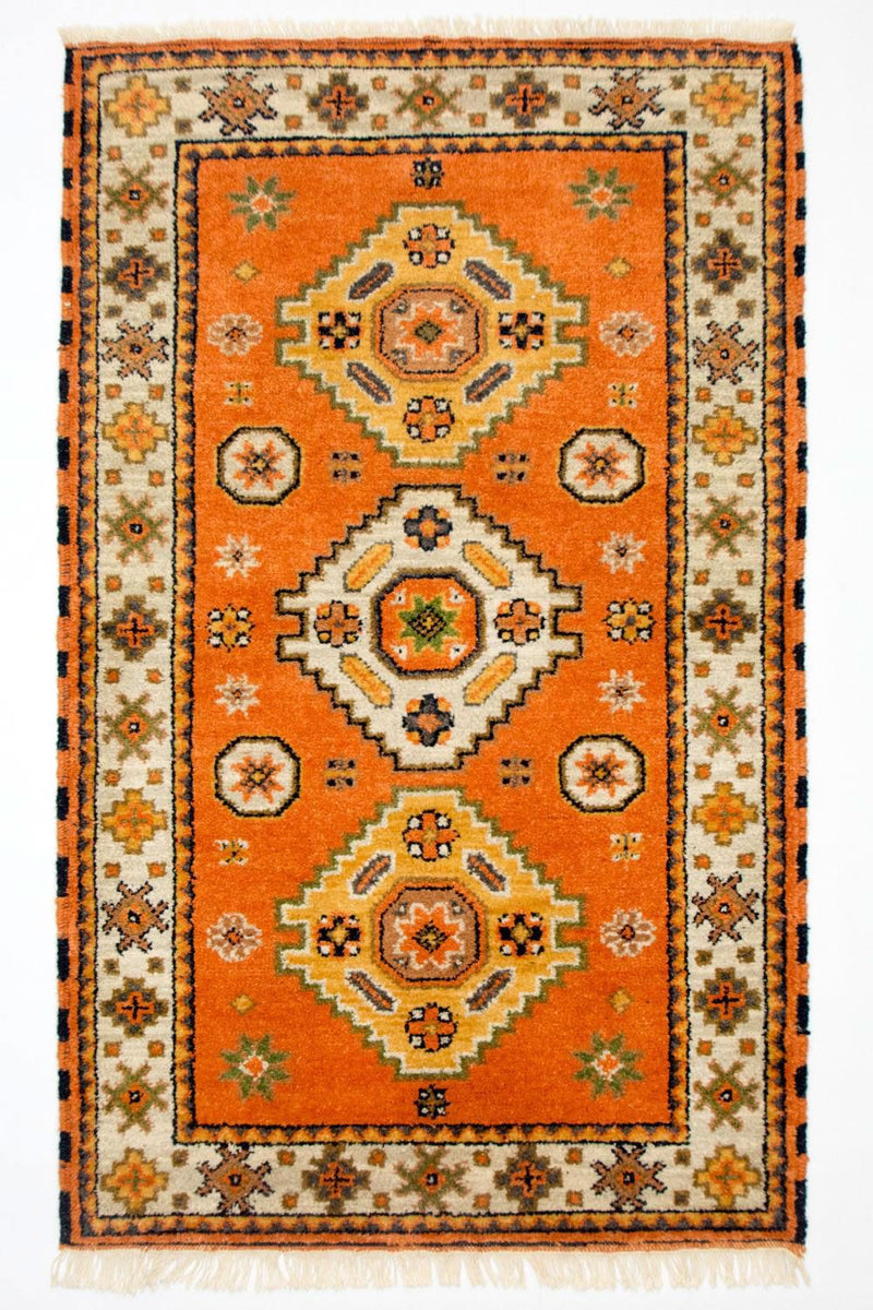 Oriental Rug - 158 x 95 cm - orange