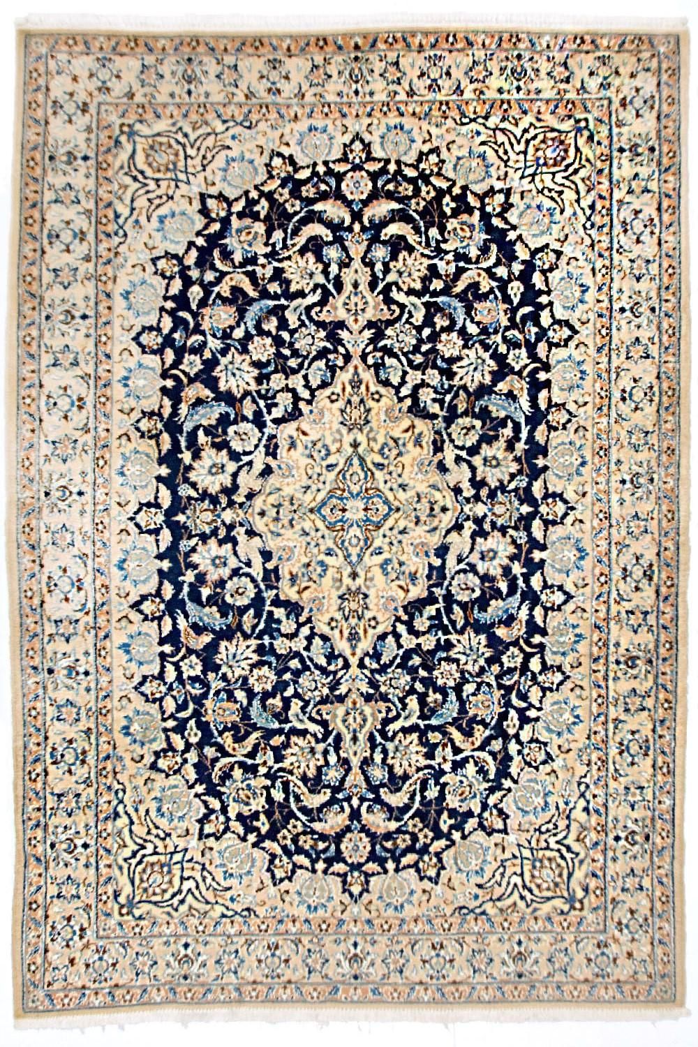 Perser Rug - Nain - Royal - 180 x 116 cm - dark blue