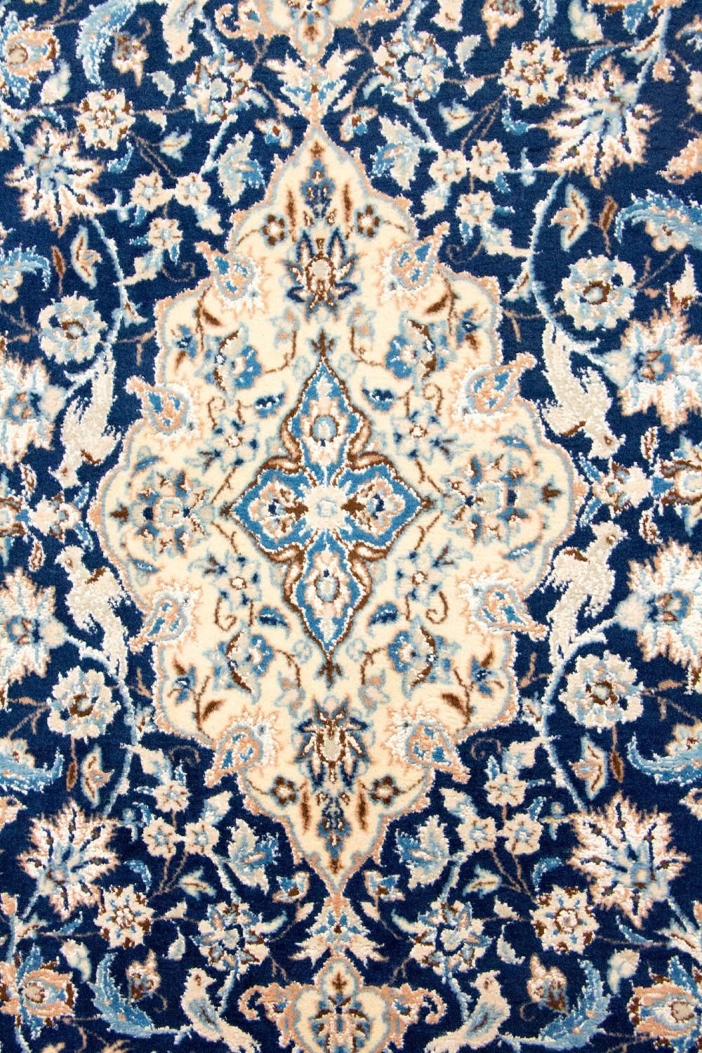 Perser Rug - Nain - Royal - 180 x 116 cm - dark blue