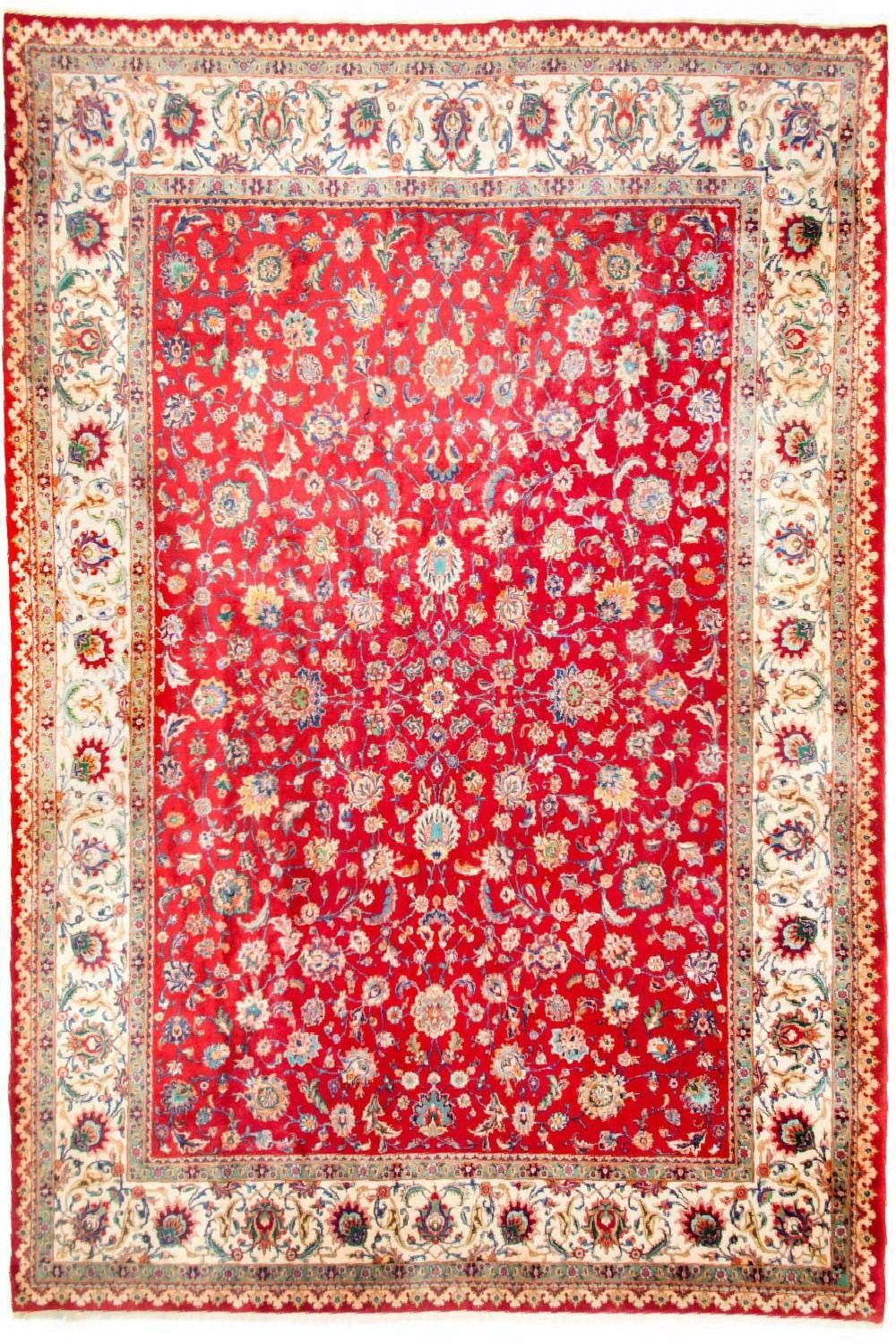 Perser Rug - Tabriz - 410 x 212 cm - red