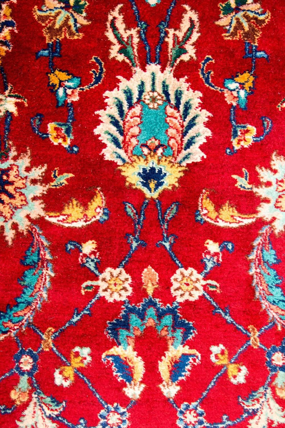 Perser Rug - Tabriz - 410 x 212 cm - red