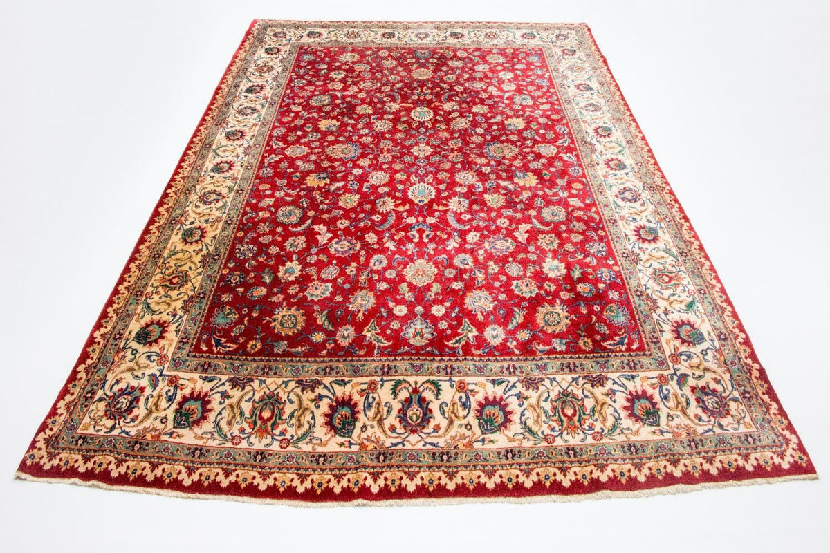 Perser Rug - Tabriz - 410 x 212 cm - red