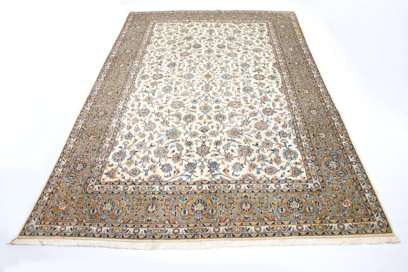 Perser Rug - Keshan - 413 x 307 cm - beige