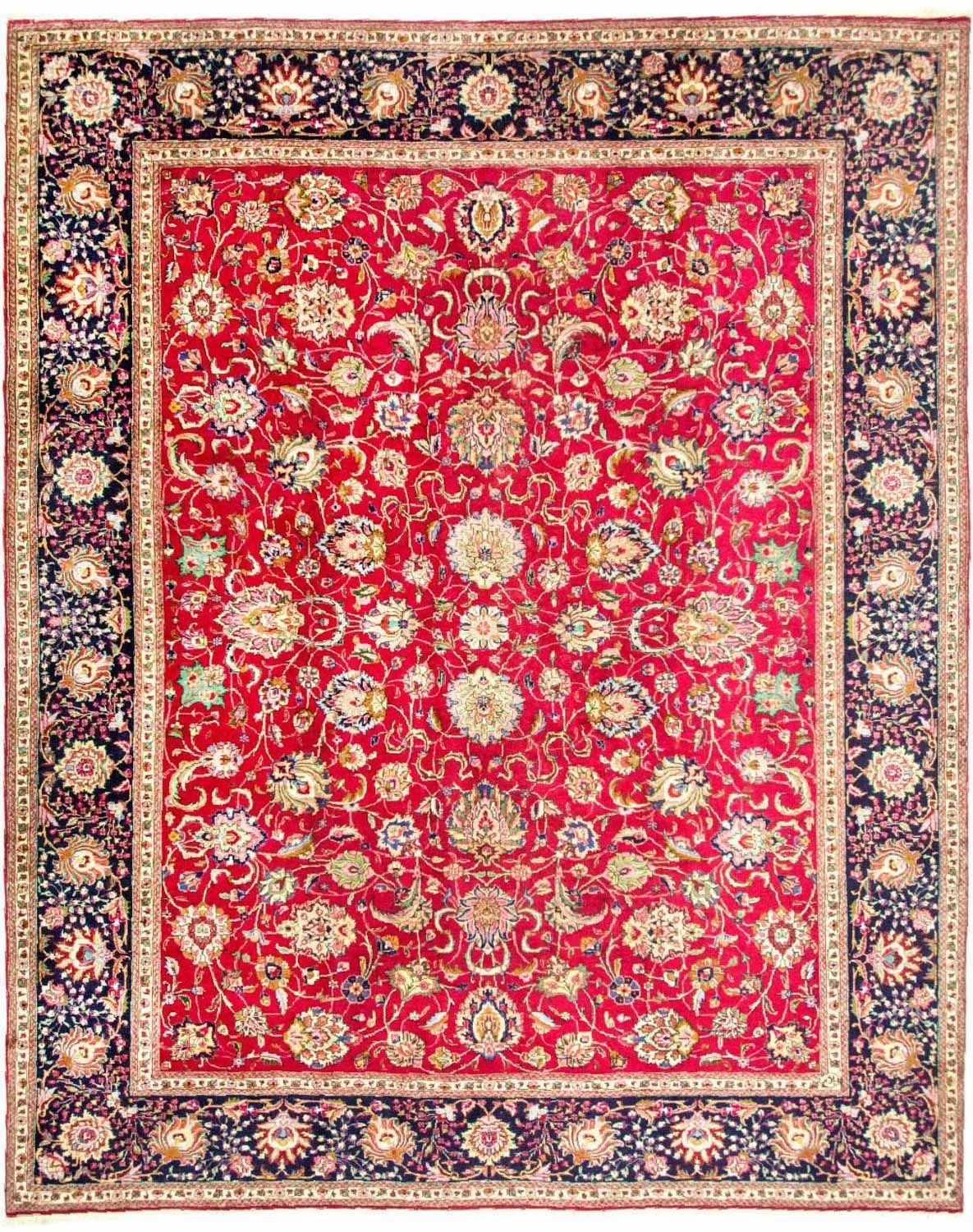 Perser Rug - Tabriz - 381 x 305 cm - red