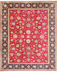Perser Rug - Tabriz - 381 x 305 cm - red