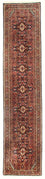 Runner Perser Rug - Bidjar - 397 x 89 cm - red