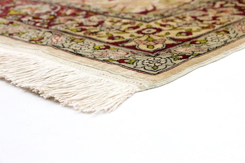 Silk Rug - Hereke silk - Premium - 150 x 92 cm - beige