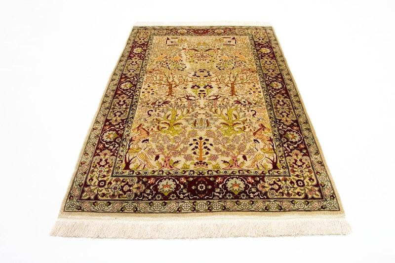 Silk Rug - Hereke silk - Premium - 150 x 92 cm - beige