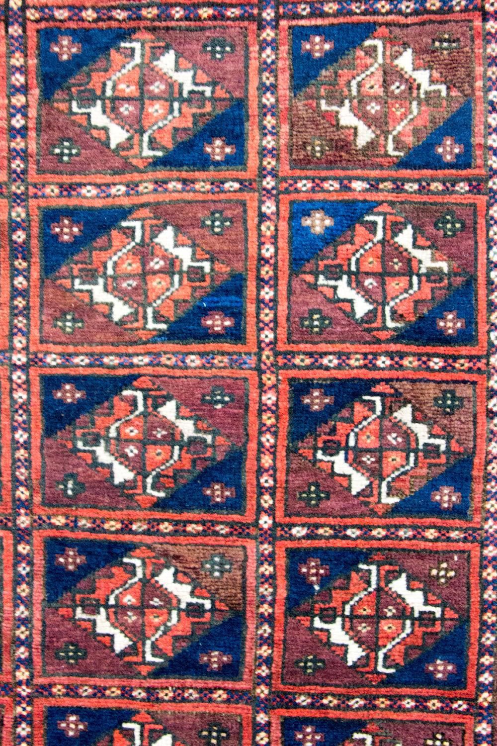 Afghan Rug - Bukhara - 164 x 105 cm - blue