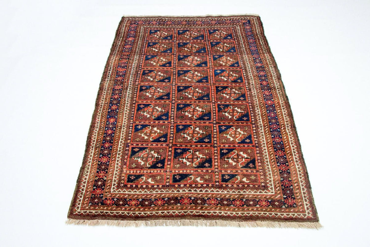 Afghan Rug - Bukhara - 164 x 105 cm - blue