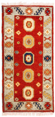 Oriental Rug - 125 x 64 cm - red