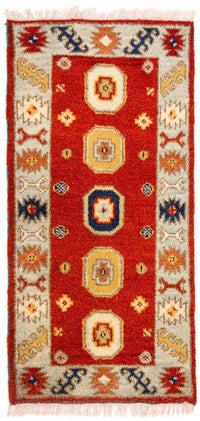 Oriental Rug - 125 x 64 cm - red