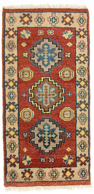 Oriental Rug - 124 x 63 cm - red