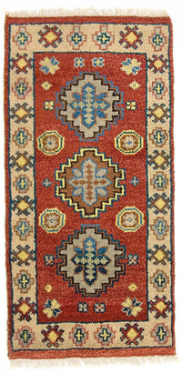Oriental Rug - 124 x 63 cm - red