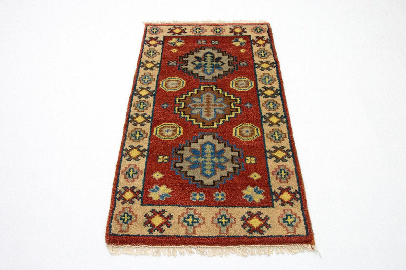 Oriental Rug - 124 x 63 cm - red
