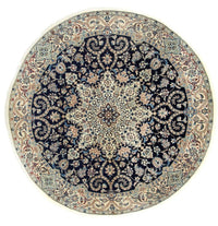 Perser Rug - Nain - Royal round  - 210 x 210 cm - dark blue