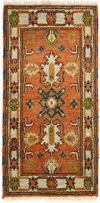 Oriental Rug - 123 x 65 cm - orange