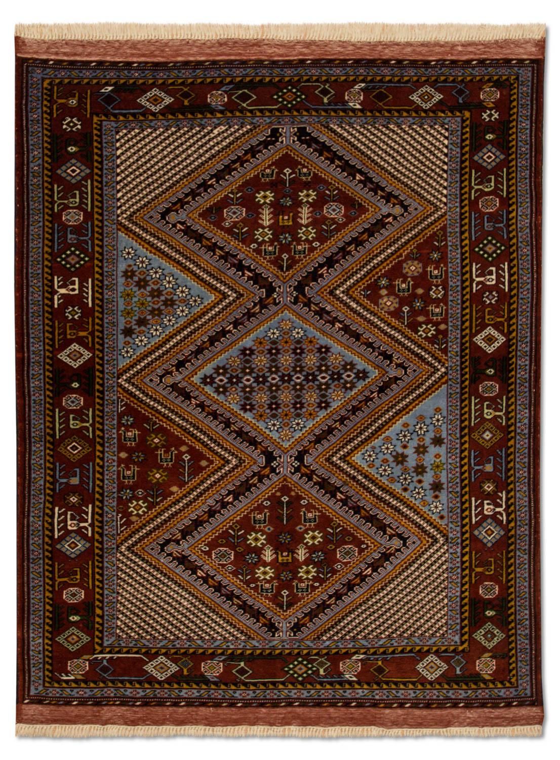 Afghan Rug - 148 x 118 cm - brown