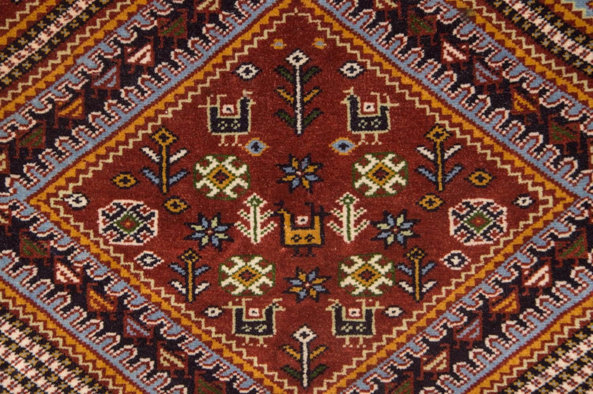 Afghan Rug - 148 x 118 cm - brown