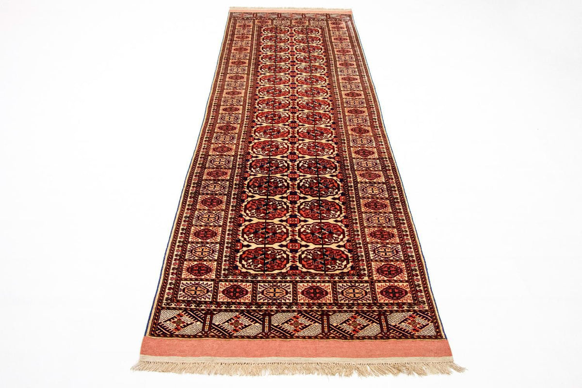 Runner Silk Rug - Afghan Silk - 284 x 82 cm - red