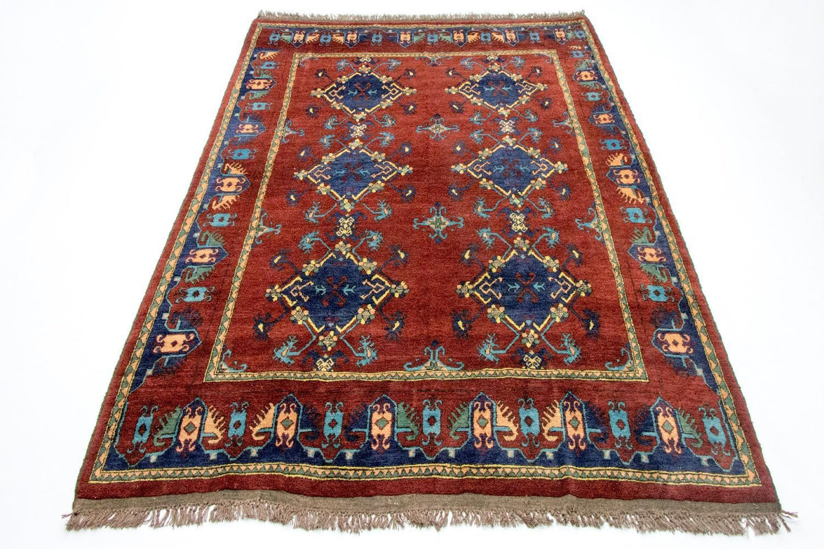 Afghan Rug - Kunduz - 294 x 211 cm - red