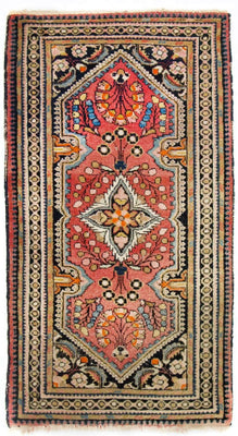 Perser Rug - Nomadic - 126 x 66 cm - red
