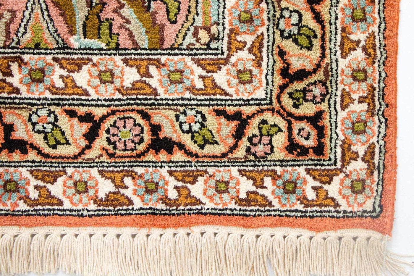 Kashmir Silk Rug 313x82cm - Oriental Rug