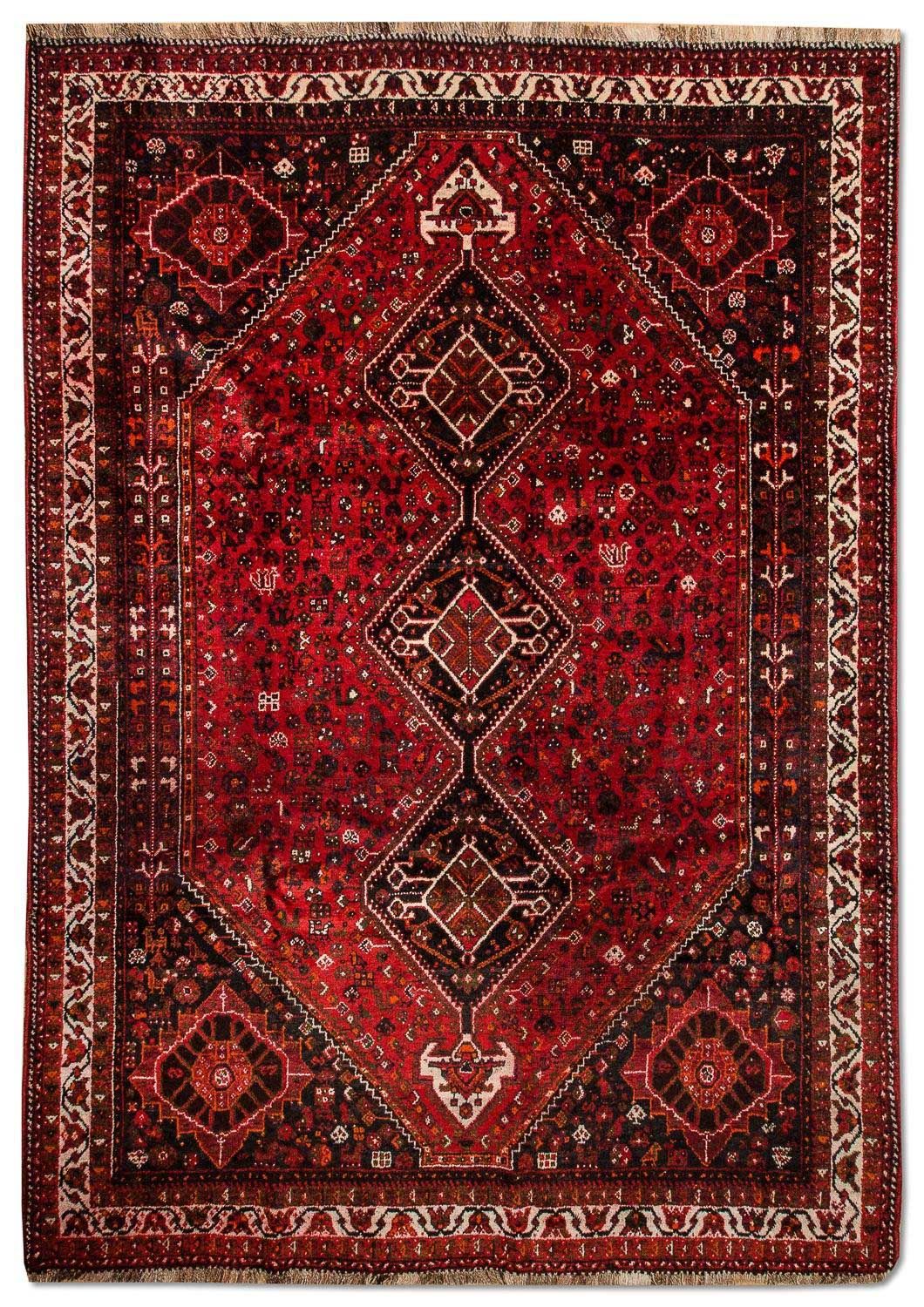 Perser Rug - Nomadic - 304 x 220 cm - red