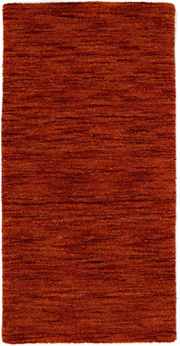 Wool Rug - 112 x 60 cm - rust