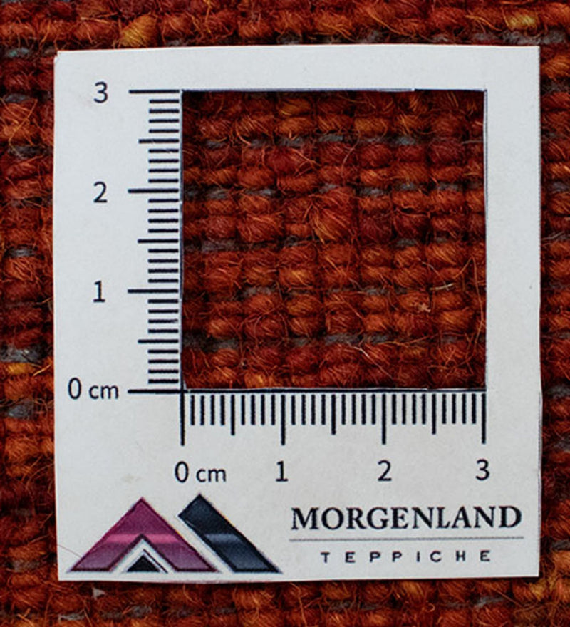 Wool Rug - 112 x 60 cm - rust