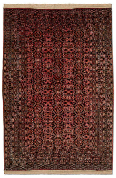 Bukhara Rug 123x191cm - Oriental Rug - light red
