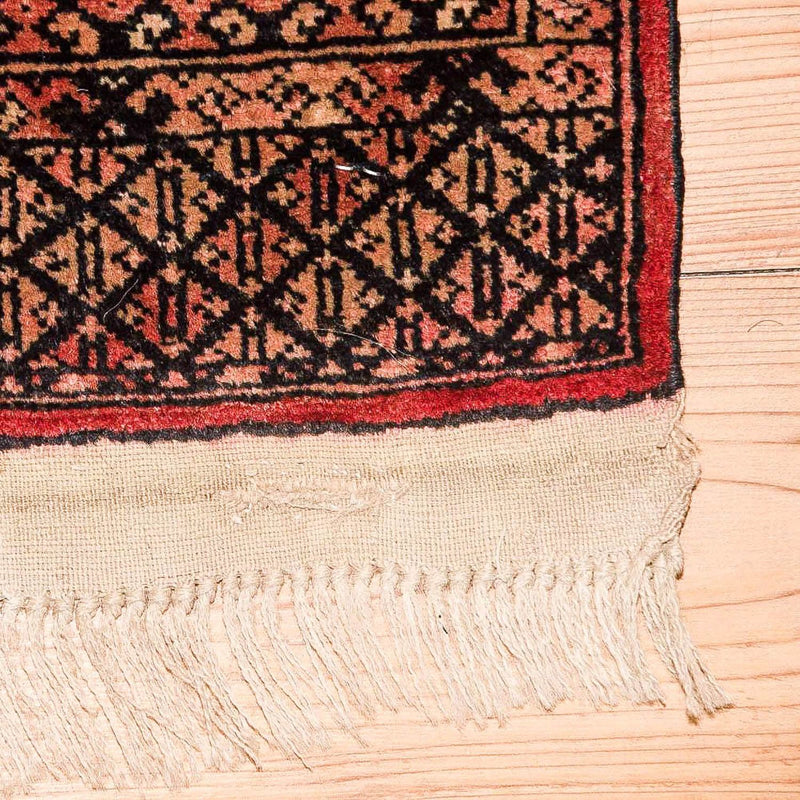 Afghan Rug - Bukhara - 191 x 123 cm - light red