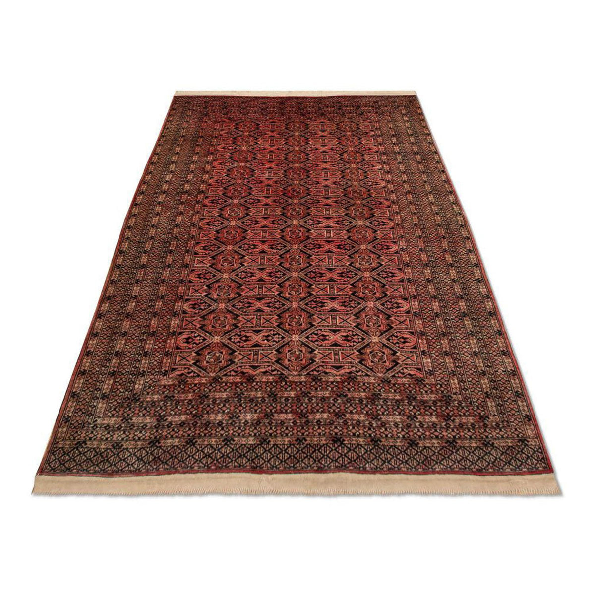 Afghan Rug - Bukhara - 191 x 123 cm - light red
